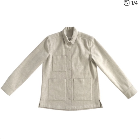 Ali Golden Wool Chore Jacket - Picture 4 of 10